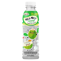 Nico Nico Coconut 30% Juice Drink Nata De Coco 500ml
