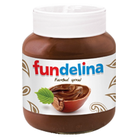 Fundelina Chocolate Hazelnut Spread in Glass Jar 700g