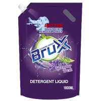 BruX Detergent Liquid - 1800ml (Lavender Fresh)