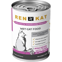 Ren-Kat Wet Cat - 400g (Food Mackerel with Tuna Jelly Pate )