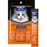AMNA Cat Puree Creamy Treats (Salmon + Fish Oil)