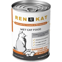 Ren-Kat Wet Cat Food - 400g (Sardine with Chicken Jelly Pate)