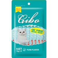 GIBO Cat Puree - 15g x 8 (Tuna Flavor)