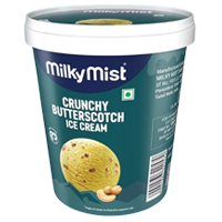 Milky Mist Crunchy Butterscotch Ice Cream 500ml