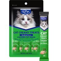 AMNA Cat Puree Creamy Treats (Chicken + Cat Grass)