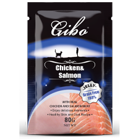 GIBO Cat Jelly - 80g (Chicken & Salmon)