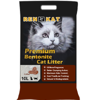 Ren Kat Premium Bentonite Cat Litter 10L - Coffee