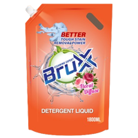 BruX Detergent Liquid - 1800ml (Floral Diffuse)