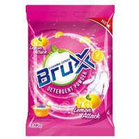 BruX Detergent Powder – 3.8Kg (Lemon Attack)
