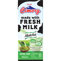 Cimory UHT Fresh Milk Drink Matcha 250ml