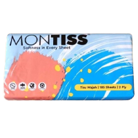 Montiss Facial Tissue 2Ply – 185 sheets