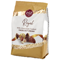 ELIT Royal Milk Chocolate Coated Hazelnut Cream 200g
