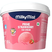 Milky Mist Prime Strawberry Ice Cream 100ml