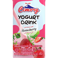 Cimory Yogurt Drink Strawberry (4 x 125ml)