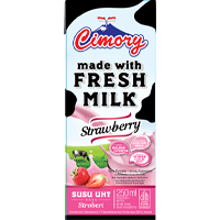 Cimory UHT Fresh Milk Drink Strawberry 250ml