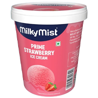 Milky Mist Prime Strawberry Ice Cream 500ml