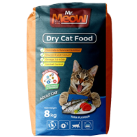 Mr. Meow Dry Cat Food - 8kg (Tuna)