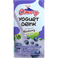 Cimory Yogurt Drink Blueberry (4 x 125ml)